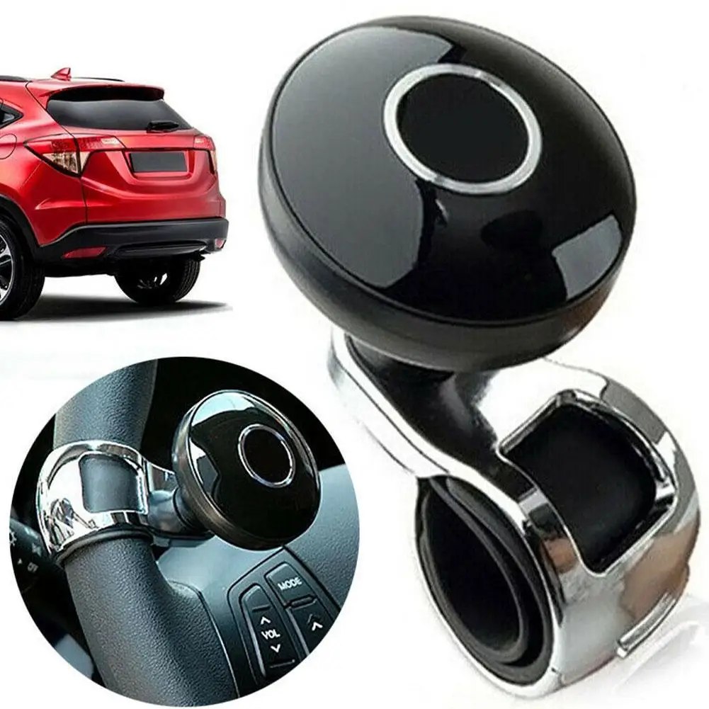 Car Steering Wheel Power Handle Ball Hand Control Handle Helper Car Grip Spinner Turning Grip Knob with Logo