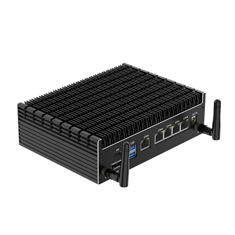 Thin Client Mini PC Multi NIC 10510U 8GB DDR4 16GB Fanless  Industrial Gateway I7 I5 I3 Stock Product