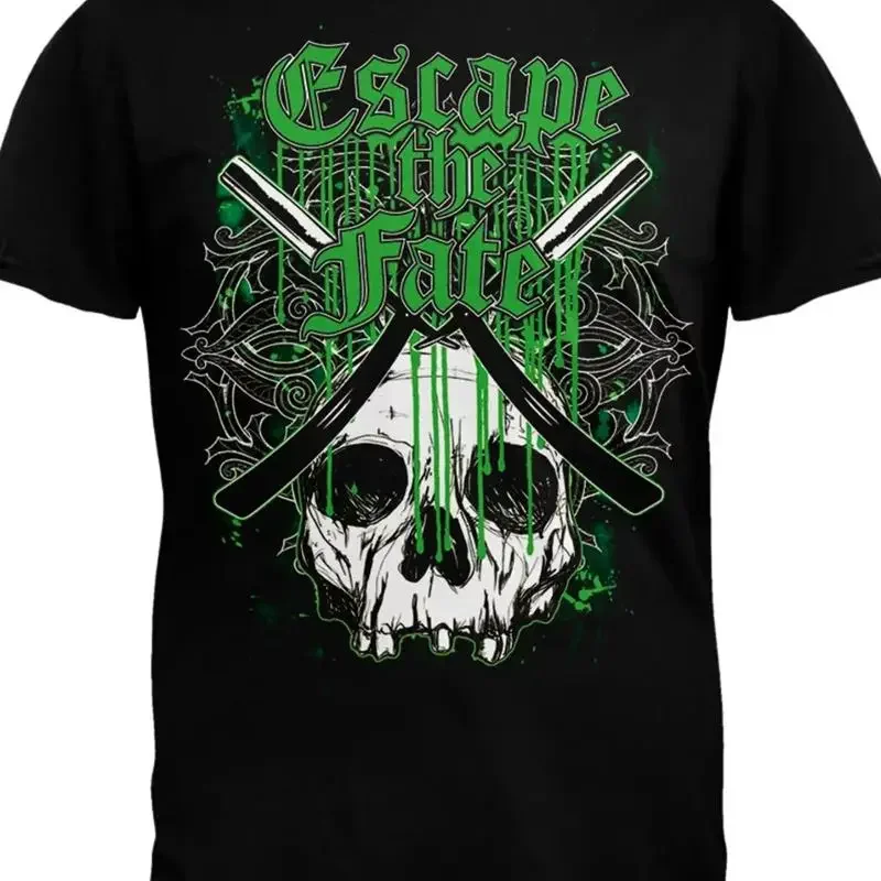 Escape The Fate band t shirt BLACK Cotton All sizes S to 5Xl