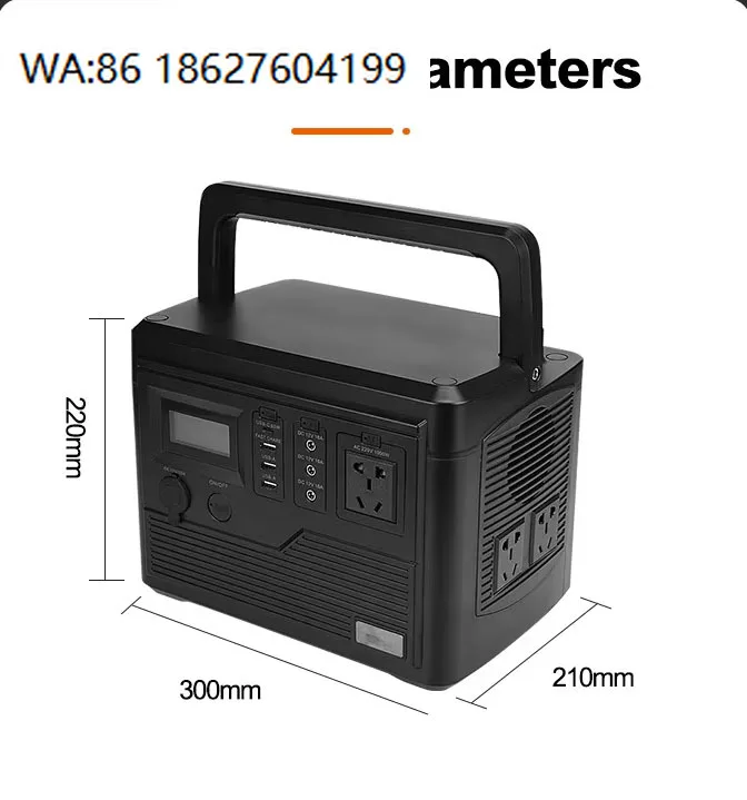 1KWh Portable Solar Power Station Pure Sine Wave Inverter MPPT Controller Camping Tourism Lighting Energy Storage Device