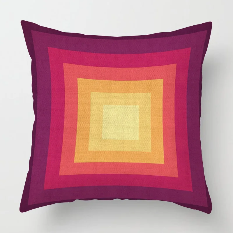 

Наволочка в скандинавском стиле с абстрактным геометрическим рисунком, устойчивая к выцветанию, можно стирать в машине, украшения для дома, чехол для подушки