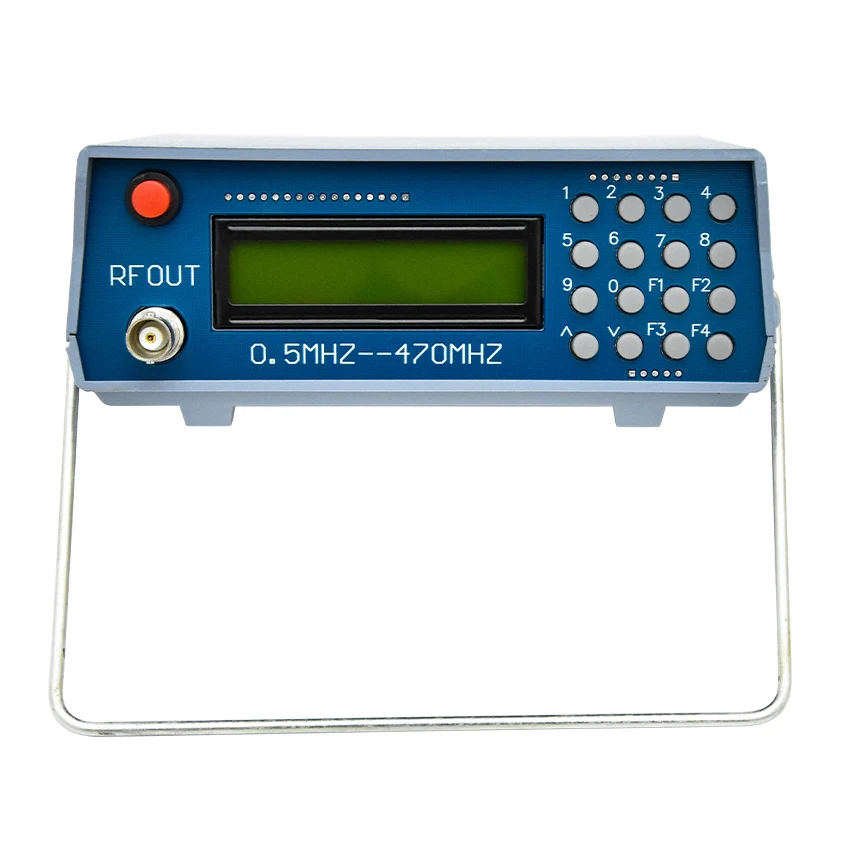 Signal Generator 0.5MHz-470MHz RF Signal Generator Meter Tester for FM Radio Walkie-talkie Debug Digital CTCSS Singal Output