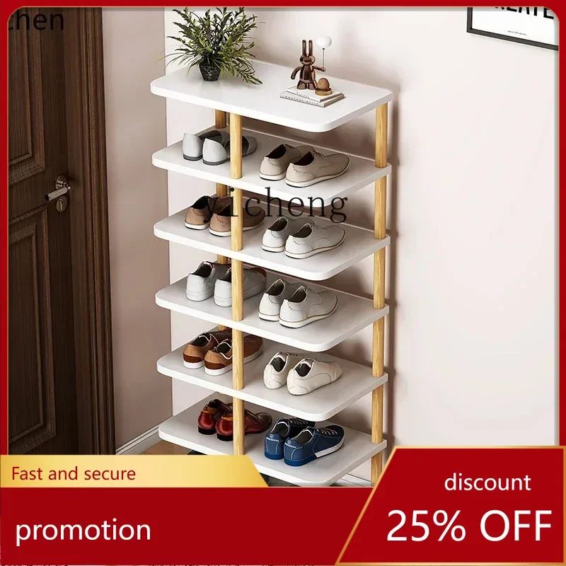 

HXL Door Simple Multi-Layer Indoor Rental Good Things Storage Fantastic Rack Shoe Cabinet