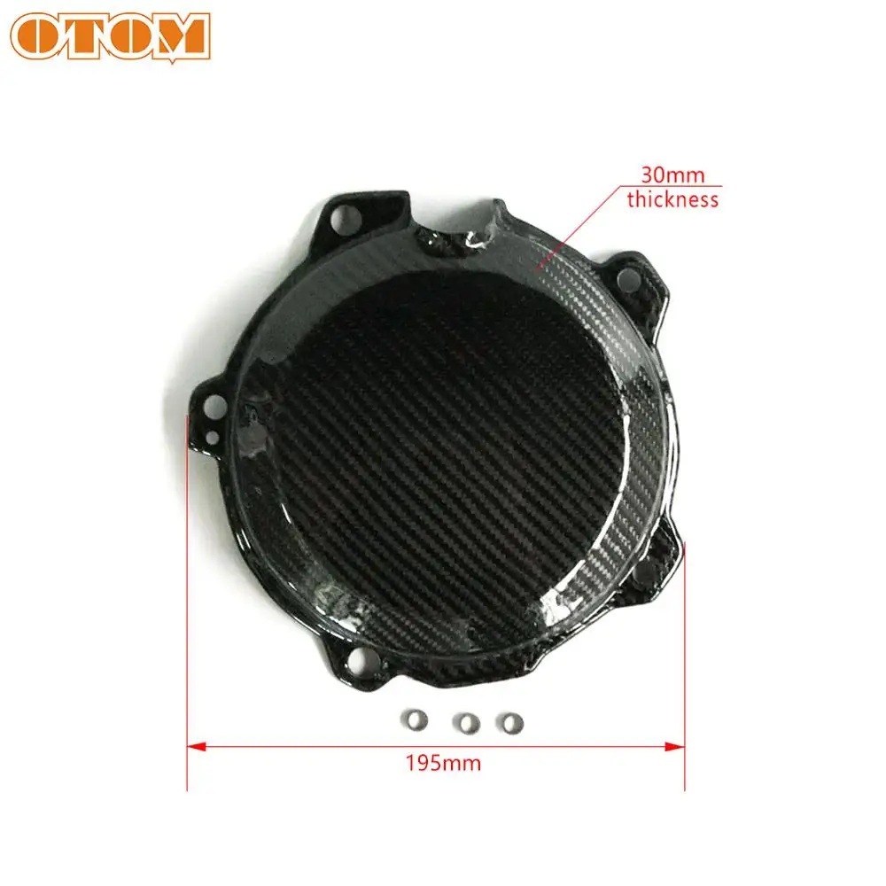 Hot Motorcycle Ignition Clutch Cover Carbon Fiber Engine Protection Case Magnetic Motor Stator Guard For KTM HUSQVARNA 2011-2016