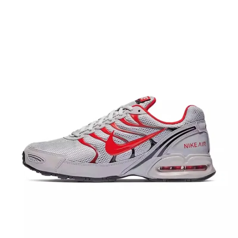 

Nike Air Cushion Cushioning Rebound Fitness Men's Running Shoes New Lightweight Comfortable Outdoor Travel Sports Running Shoes Air Max Torch Fashion Gray and Red Contrast Casual Sports Shoes Trendy Must-Have for Going Out Ci2202-001