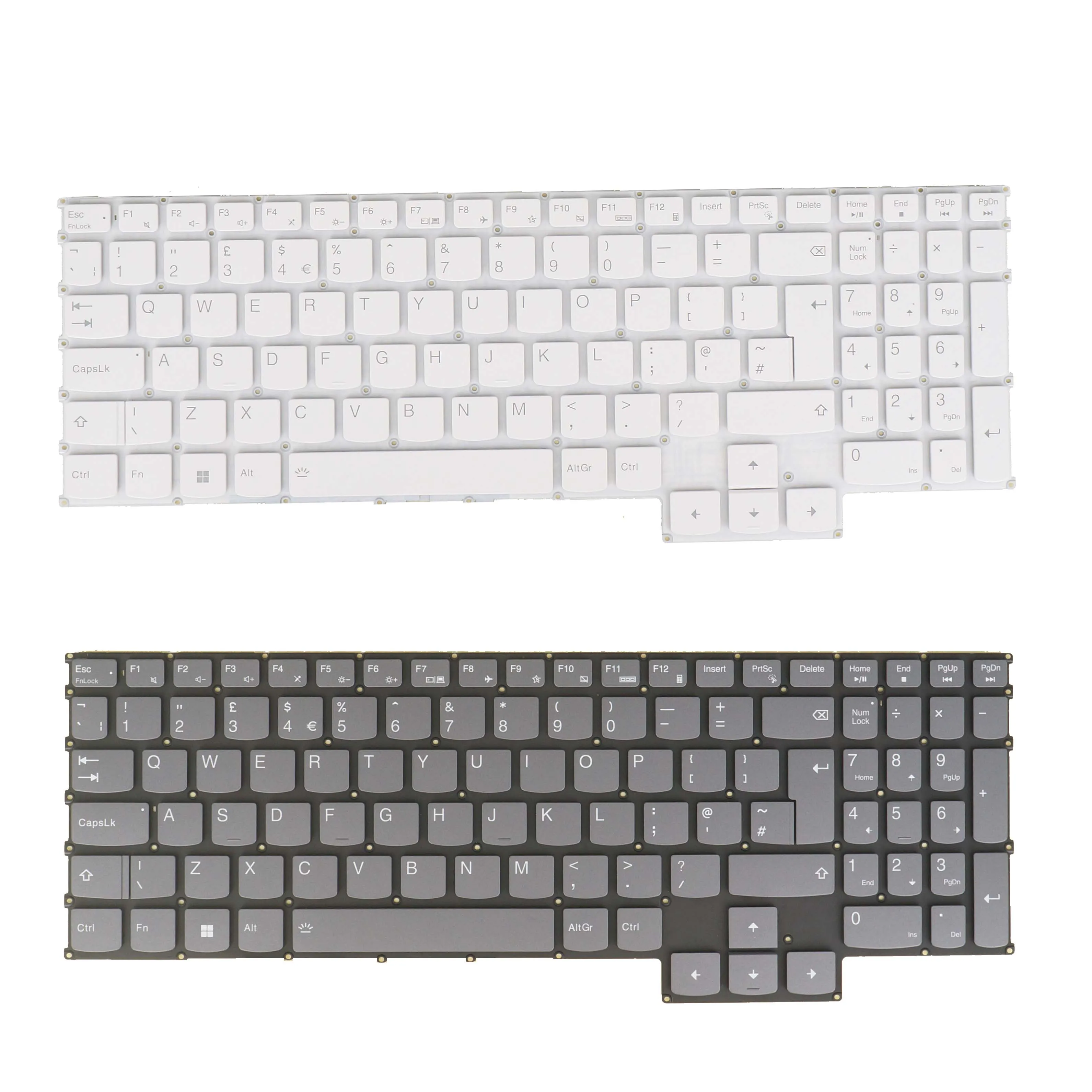 Podświetlana klawiatura do laptopa Lenovo IdeaPad Gaming 3-15ARH7 3-15IAH7 3-16ARH7 3-16IAH7 3-16IAH7 PT5SYXBG, podświetlana