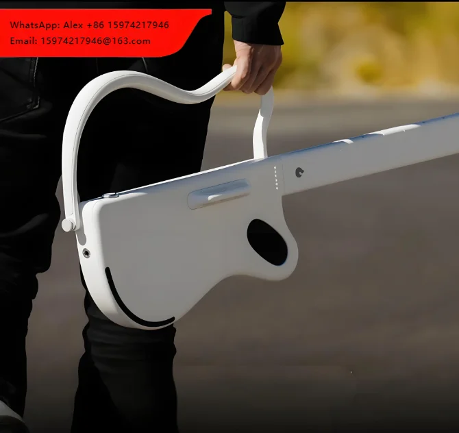 Hot Sale LAVA GENIE Stringless Smart Guitar For Beginners & Music Lovers White/Black Styles