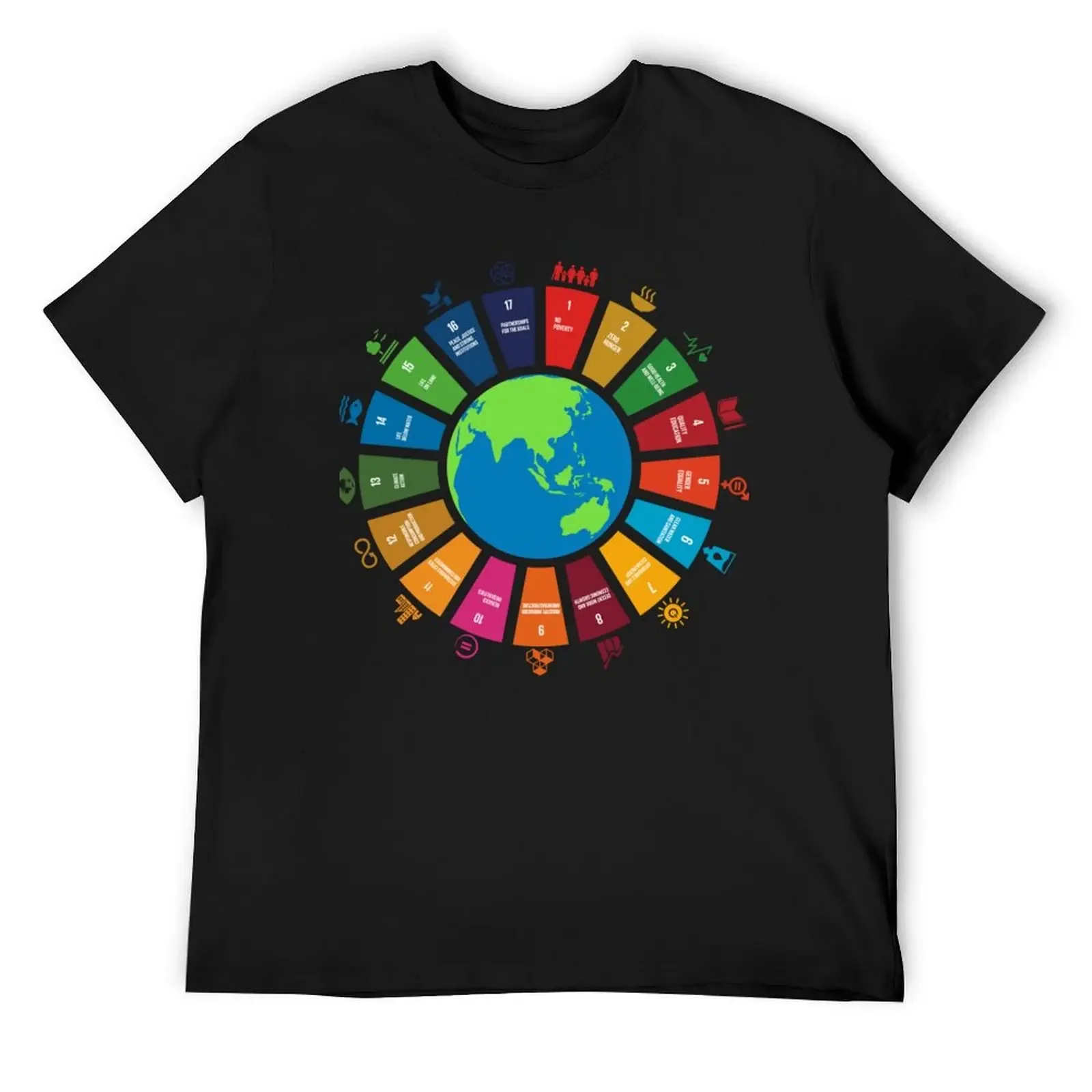 UN SDGs UN Global Goals Logo United Nations Sustainable Development Goals 2030 Sticker T-Shirt