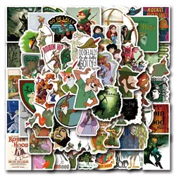 55pcs Cartoon Robin Hood stickers DIY Stickers Scrapbooking Phone Luggage Skateboard  Waterproof Decals