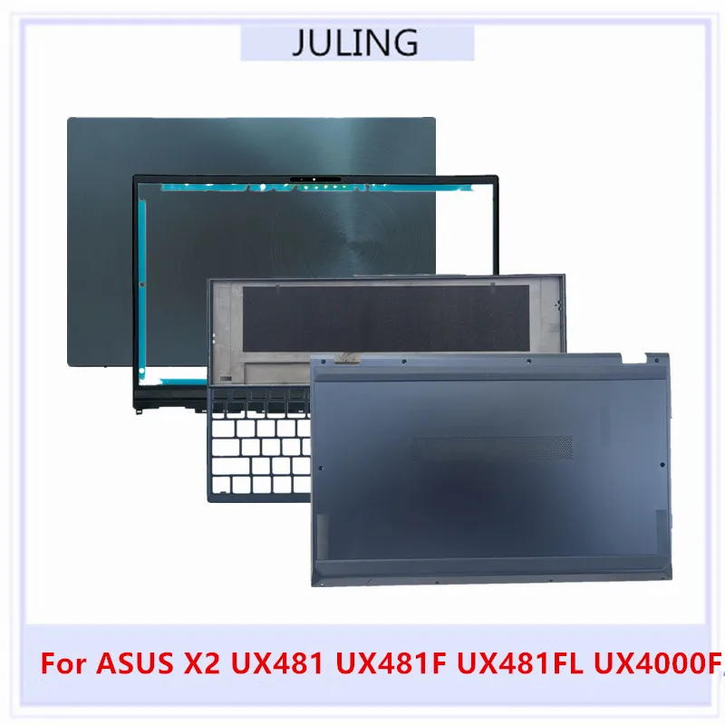 

For ASUS Zenbook Duo UX481 UX481F UX481FL UX4000F Laptop LCD Top Case Back Cover/Front Bezel/Palmrest/Bottom Case/US Keyboard