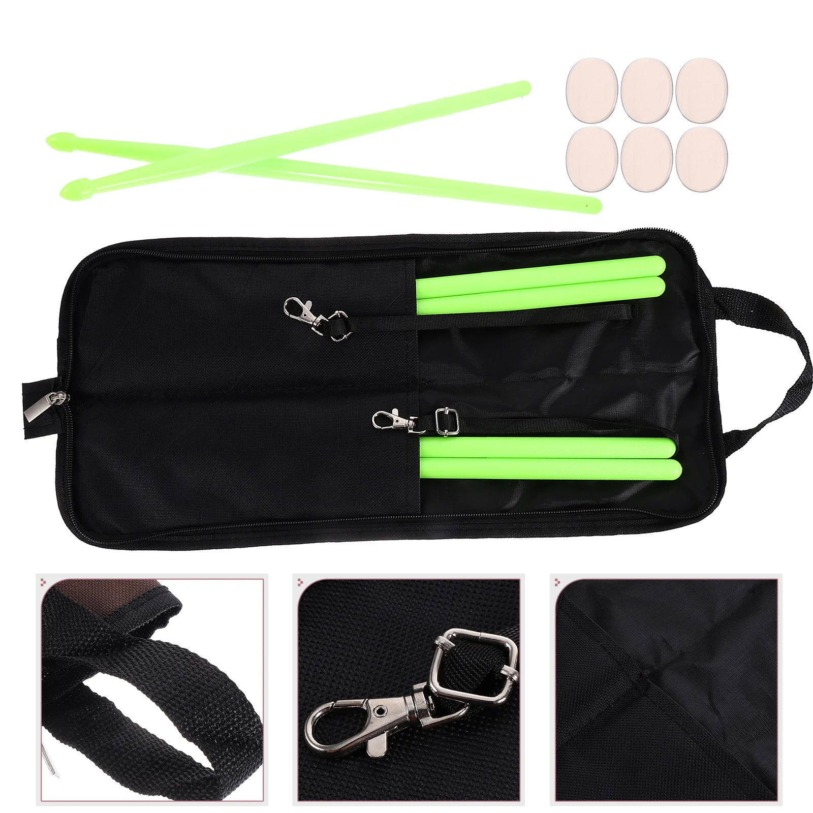 

Key Drum Stick Set Drumsticks Bag Aldult Oxford Cloth Musical Instrument Accessories