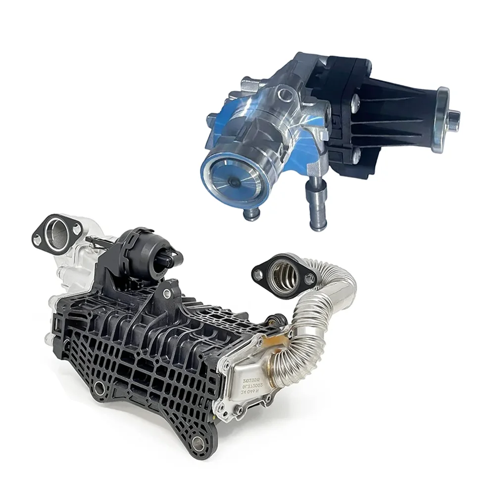 YHT YHZ YHW YHX Diesel DV5R Engine EGR & VALVE COOLER KIT FOR CITROEN C3 C4 DS Ford Peugeot 308 BLUEHDI