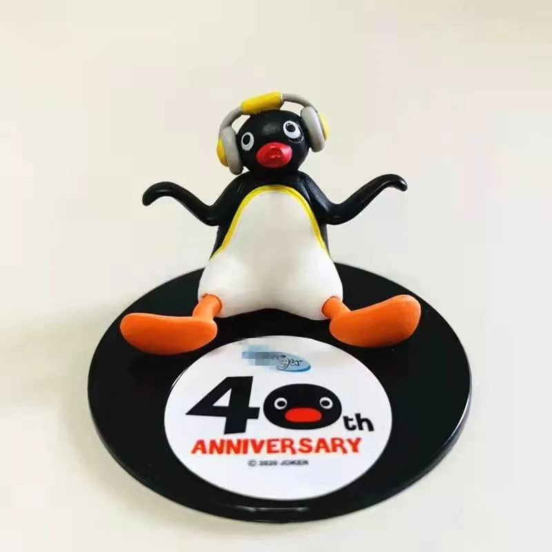 Kawii Anime PINGUed Figure Japan 40th Anniversary Penguin PVC Home Office Decor Model Toys Gifts Cute Choose from List