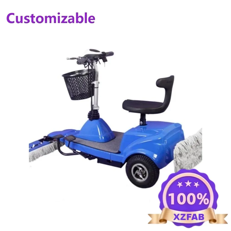 Factory Direct 2026 Airport wireless C2-L driving lithium battery sanitation cleaning truck tricycle cleaning vehicle electric