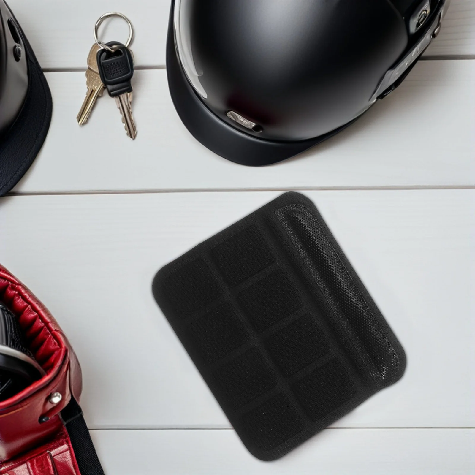 

4Pcs Soft Sponge Chin Pads for Helmets Breathable Durable Easy Clean Riding Cycling Roller Skating Chin Pad Padding for Sports