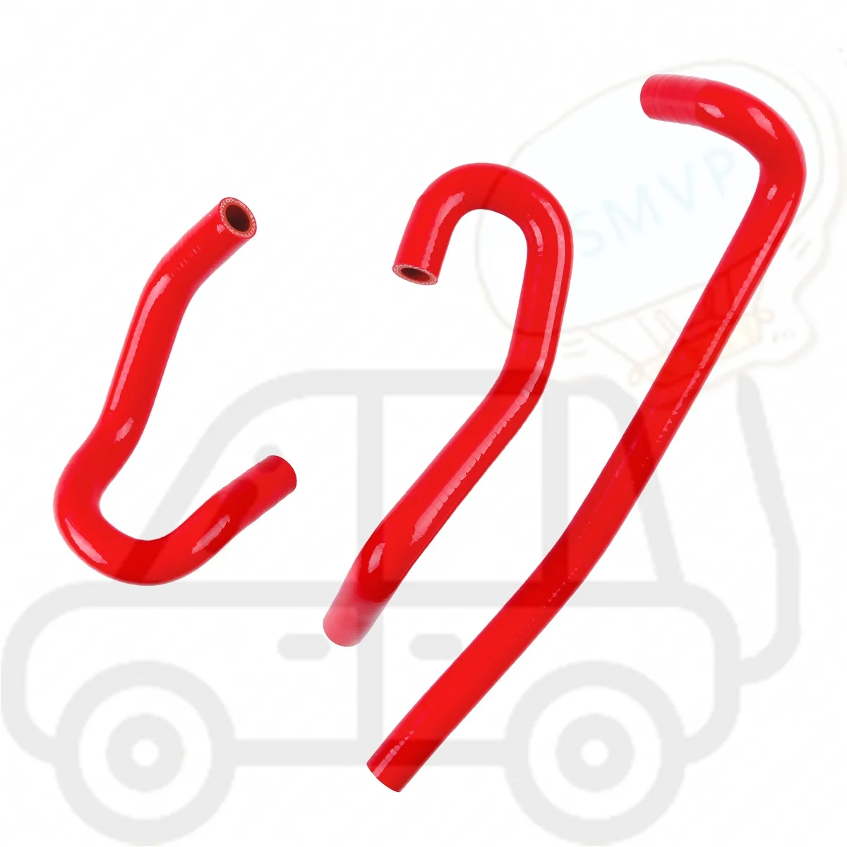 

3PCS For Toyota Tundra Sequoia V8 4.7L LHD 2000 2001-2006 Car Accessories Auto Tools Silicone Hose Kit Heater Pipe Tube 3PLY