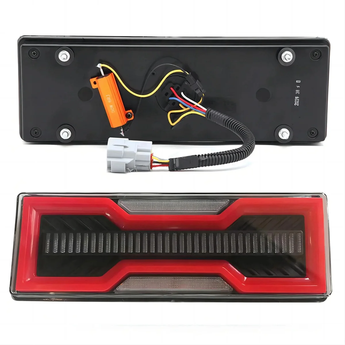 مصباح خلفي ليد للسيارة ، مصباح إشارة وكبح ، إكسسوارات لتويوتا لاند كروزر 70 79 LC79 LC75 FJ75 ، بيك أب أ ، زوج واحد