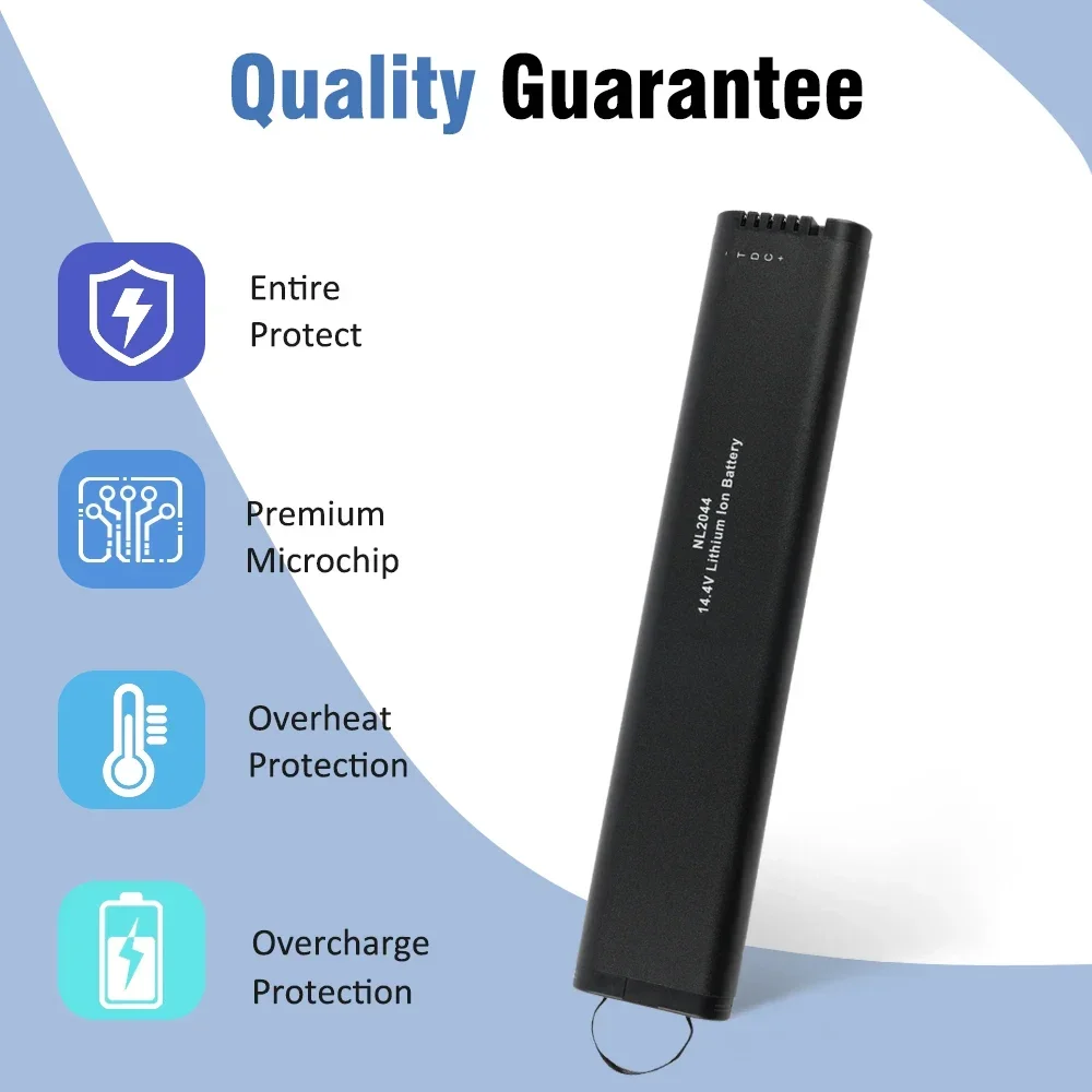 ETESBAY NL2044 Battery for  IWATSU DM-900A Optical isolator B-ultrasound machine battery NL2044LV NL2044HD NL2044HD2