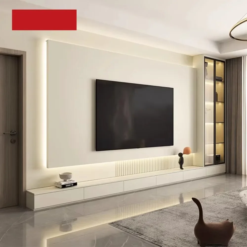 Luxury Modern TV Cabinet Durable and Stylish for Entertainment Center Unique Appearance TV Stand