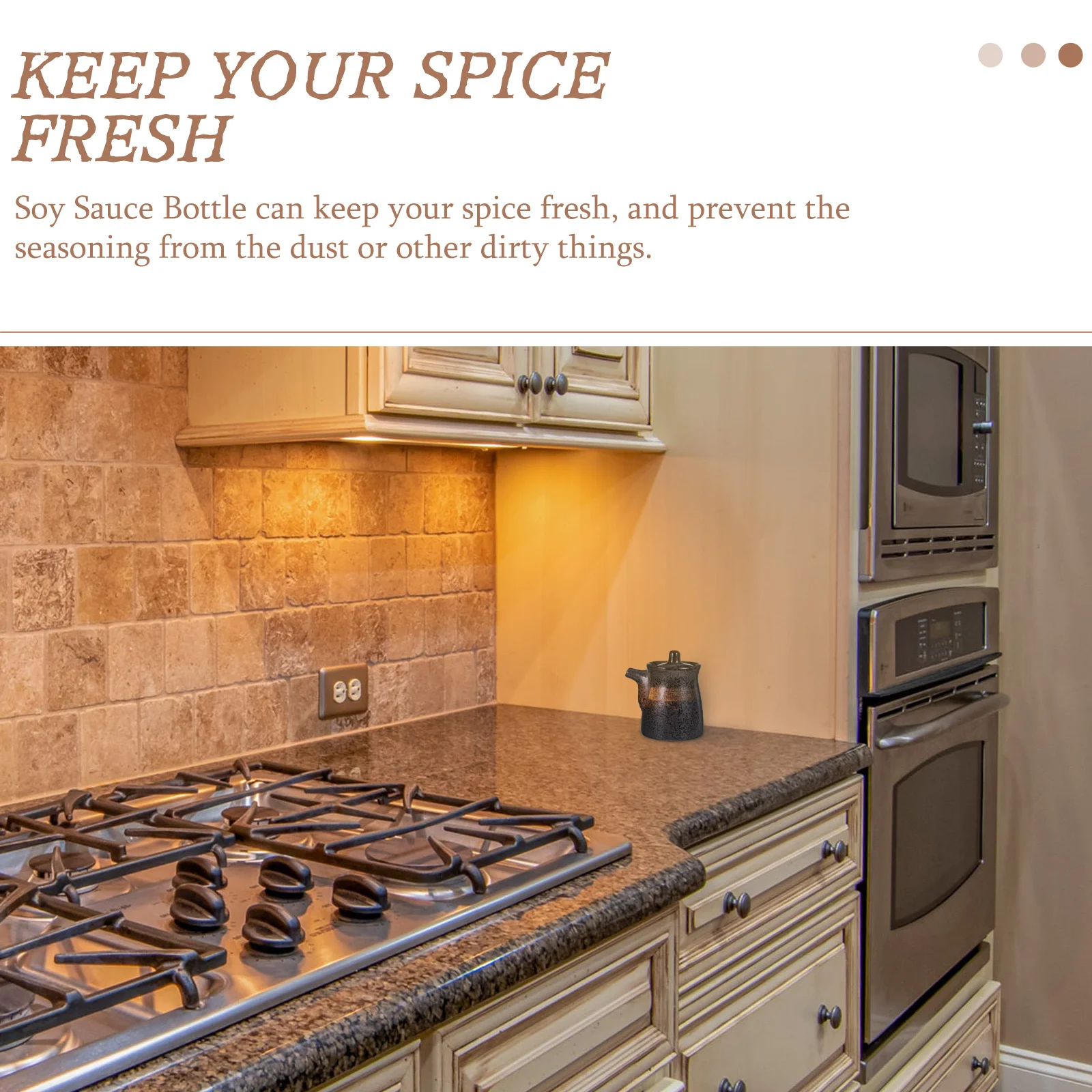 

2Pcs Premium Ceramic Oil and Soy Sauce Dispenser Stylish and Long-Lasting Kitchen Supply for Sushi Soy Sauce Dispenser