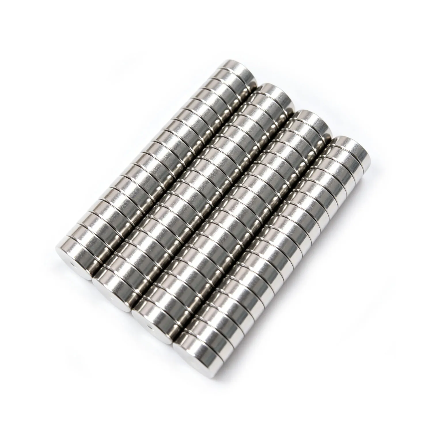 10x3-4mm super Strong Neodymium Magnets with Hole Dia10mm With M4Countersunk Ring Hole NdFeB  Round N38 Magnet Strong for DIY