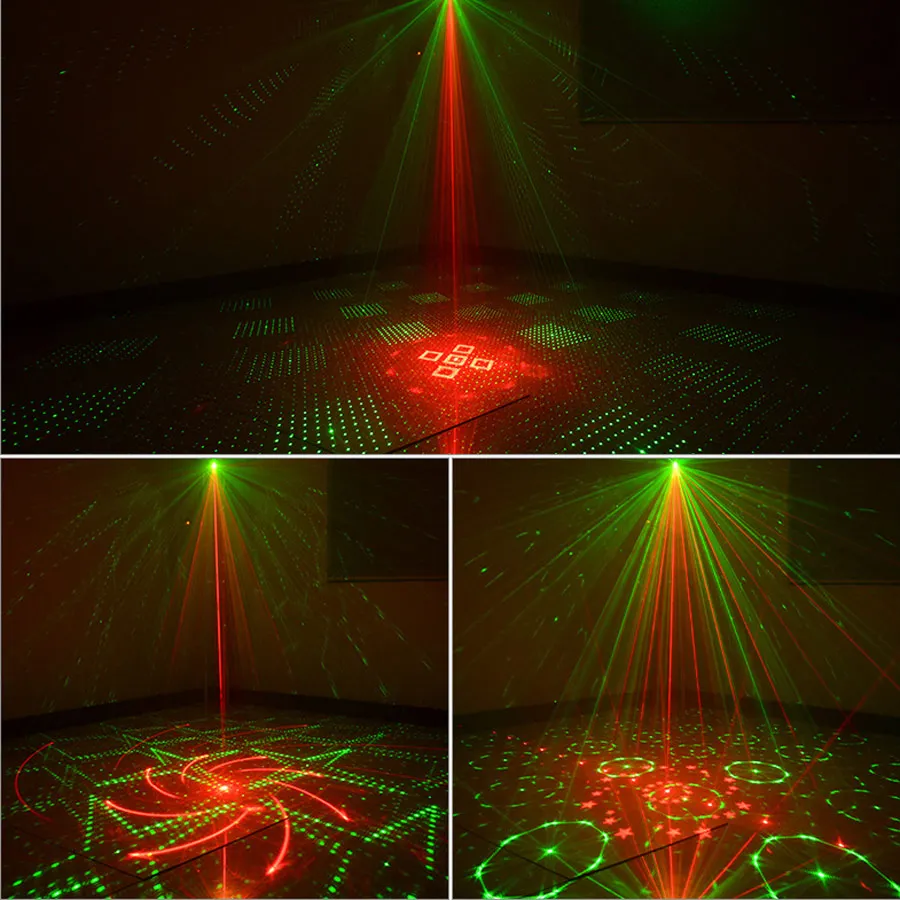 أورورا حلم الليزر DJ ديسكو ضوء حفلة أنماط LED العارض بار الرقص عيد الميلاد عيد الميلاد الديكور تأثير المرحلة مصباح R20