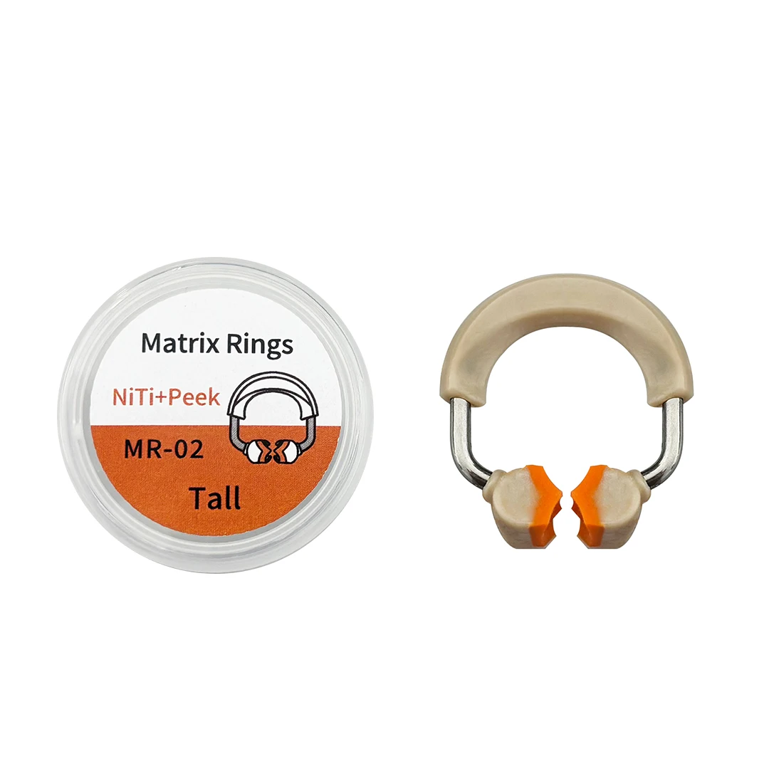 

1PC Dental NITI Metal Matrices Clamp Ring Sectional Contoured Matrix System Clip Dentist Tools Dentistry Material
