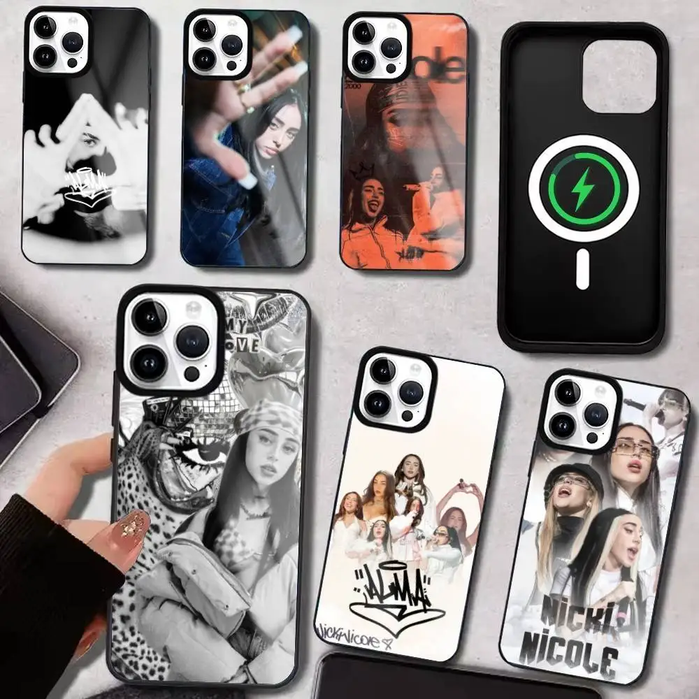 

N-Nicki N-Nicole Phone Case For iPhone17,16,15,14,13,12,11 Plus,Pro Max For Magsafe Wireless Charging
