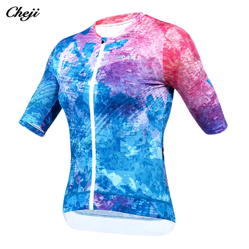 Cheji Women\'s Cycling Jerseys Summer Clothing Sports Cycling Equipment Short Sleeve Top Quick Drying High Quality Quick Dry