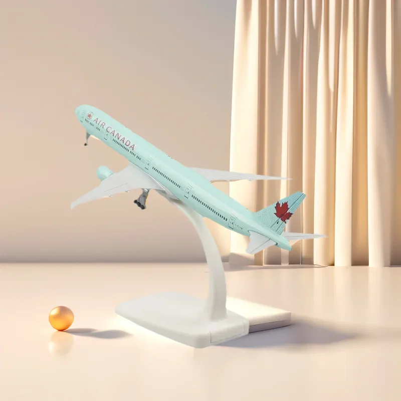 

Air Canada 20cm B777 Toy Plane Model Airplane Model Aircraft Model 1:400 Diecast Metal planes toys Gift Collection Airplanes Dec