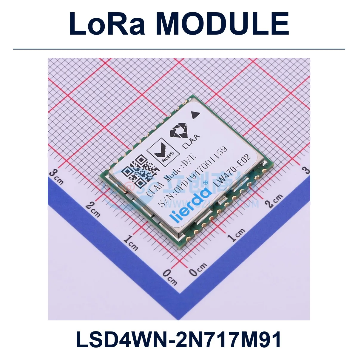 2 PCS LSD LSD4WN-2N717M91 LoRa Module UART 2.5V-3.6V
