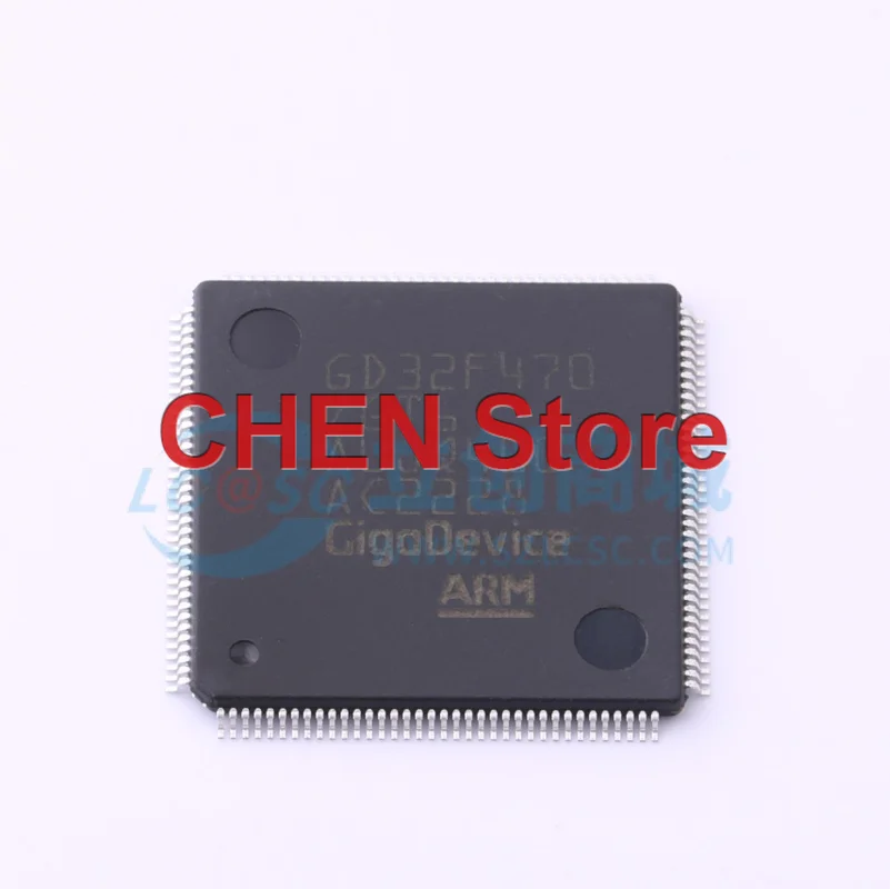 2PCS Original GD32F470ZGT6 LQFP-144 Microcontroller chip Electronic Components In Stock BOM Integrated Circuit