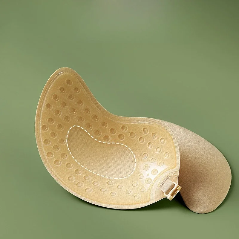 غير مرئية حمالة لاصقة عصا الصدرية شريط الثدي رفع حمالات الصدر النساء الملابس الداخلية سلس سيليكون غطاء للحلمة Bralette فطائر اللحم