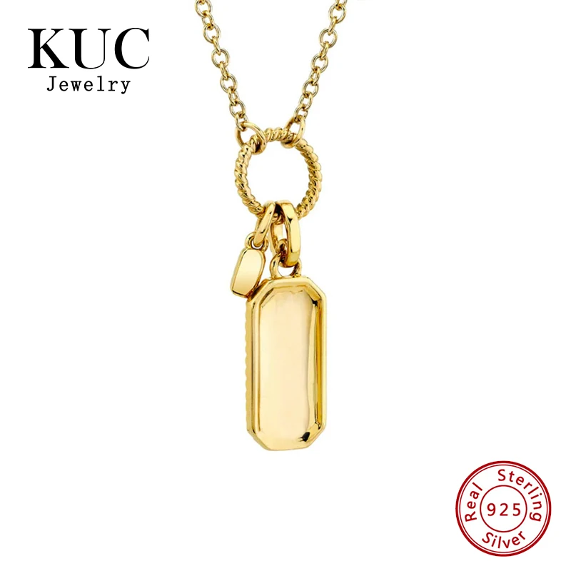 

925 Sterling Silver Pendant Necklace Girls Fine Jewelry Custom logo Shy Creation Zircon Dog Necklaces