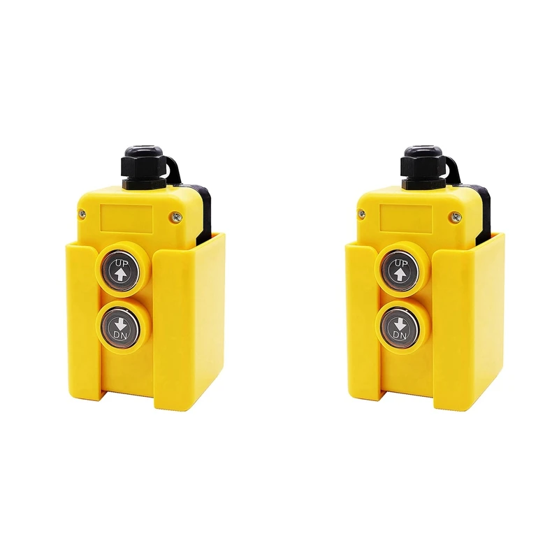 

2X Dump Trailer Remote Control Switch 12V DC Up Down Control Switch Hydraulic Pump Power Acting Lift Unloading Truck