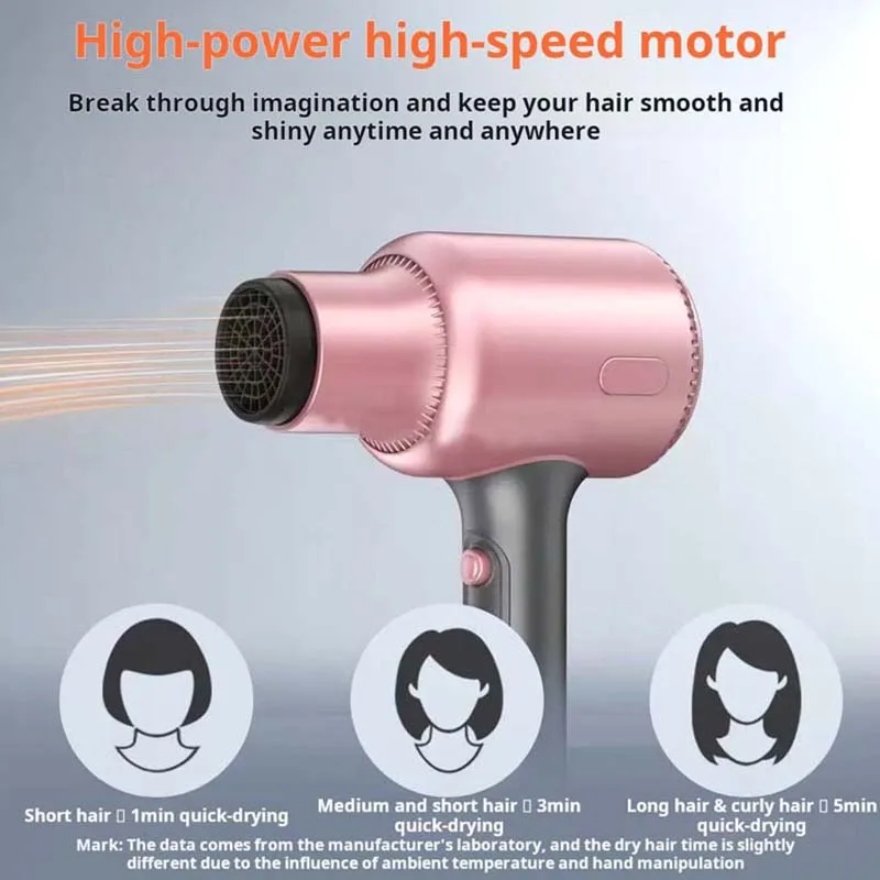 مخصص المهنية 1875 واط BlowDryer قوة قوية التجفيف السريع صالون موتور تيار مباشر مجفف الشعر مع غطاء للانفصال #3