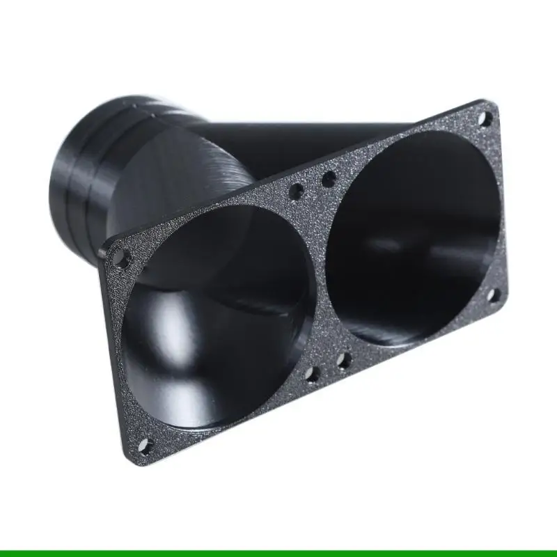 U55C 2 in 1 Air Outlet MultiPurpose Airflows Adapter for 4cm/6cm Fan Air Gathering Vent for Duct Connection Duct Connectors