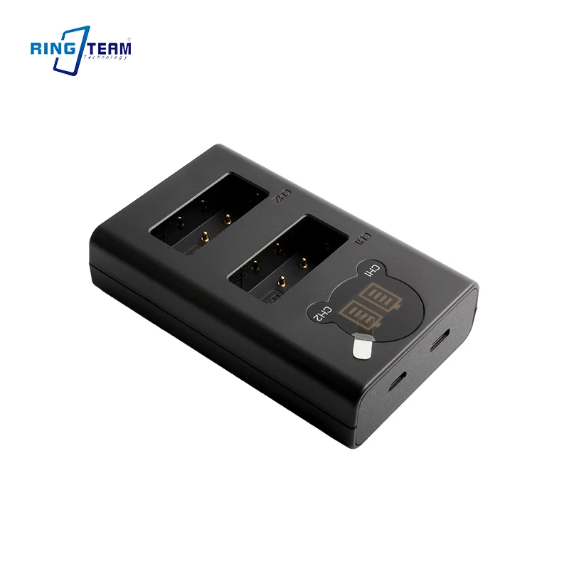 LP-E17 LPE17 LP E17 Camera Battery LED Dual USB Charger for Canon EOS R8 R50 RP 200D 250D M3 M5 M6 750D 760D T6s 800D T8i