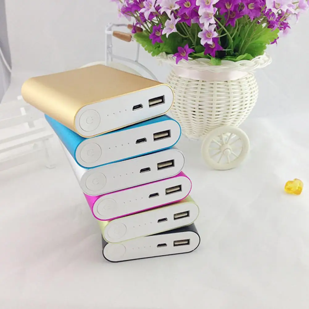 Контейнер для хранения аккумуляторов, быстрая зарядка, замена, алюминиевый сплав, тип C, не припой, 4 ячейки, 18650, аккумулятор для путешествий