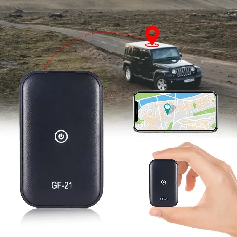 Gf21 mini gps echtzeit auto tracker anti-lost gerät sprach steuerung aufzeichnung locator hd mikrofon wifi lbs gps pos locator