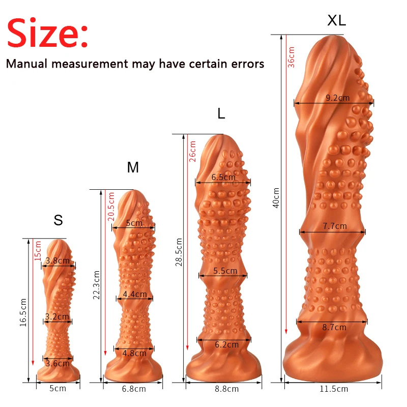 Wolf Tooth Stick Huge Long Anal Plug Big Dildo Butt Plug Anus Expansion Stimulator Prostate Massage Anal Sex Toys for Woman Men view 2