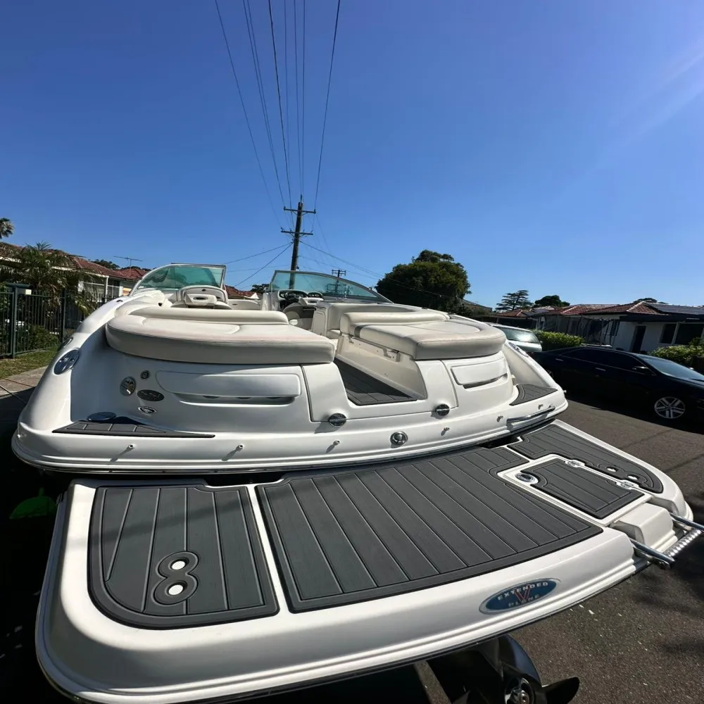 2007 Chaparral 246 SSI Swim Platform Cockpit Boat EVA Foam Teak Floor Pad Mat SeaDek MarineMat Gatorstep Style Self Adhesive ZS