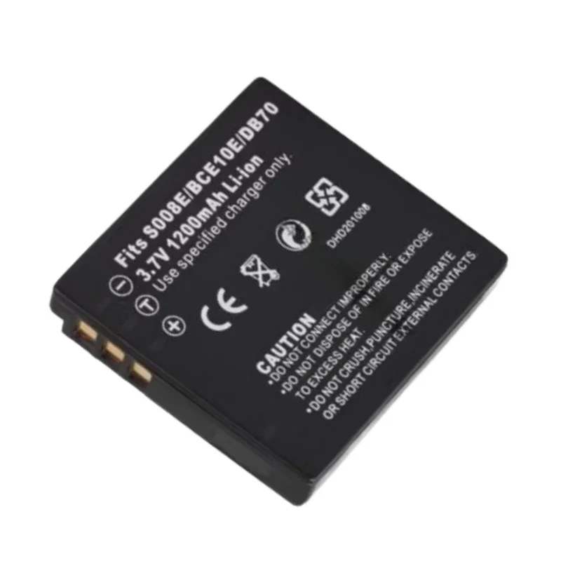 DB-70 بطارية الكاميرا 3.7 فولت 1200 مللي أمبير لريكو كاميرات رقمية كابليو R6 R7 R8 R10 G700 S730 CX1 CX2 العلامة التجارية الجديدة عالية الجودة #5