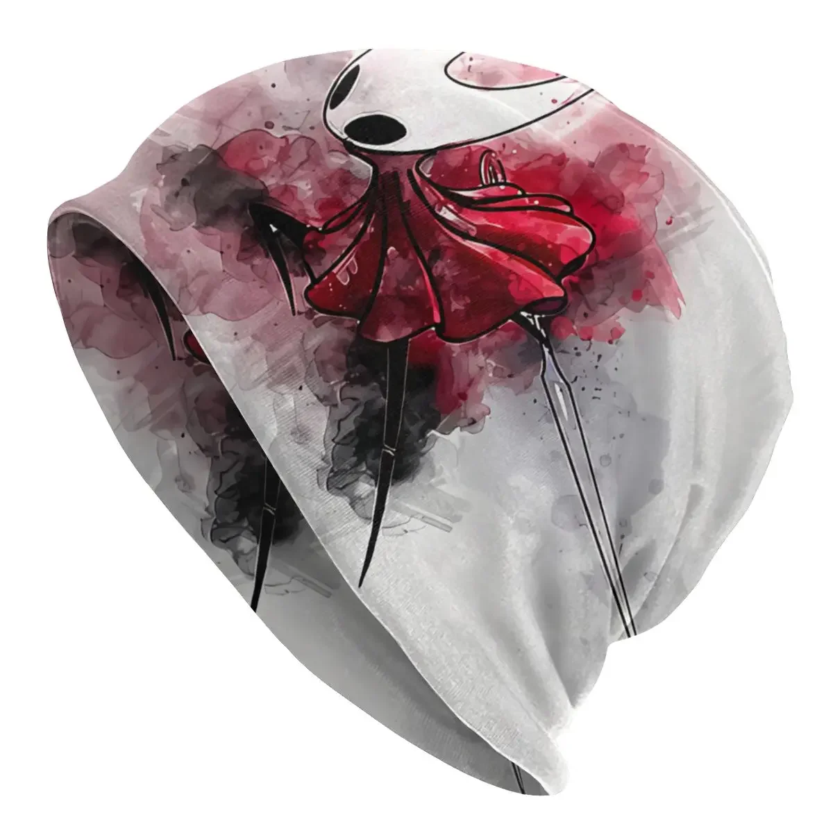 Bonnet Hats Hollow Knight Men Women's Silksong Hornet Painting Thin Cap Design Skullies Beanies Caps