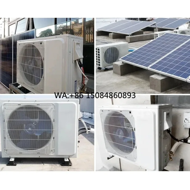 12000/18000/24000Btu Hybrid Solar Air Conditioner, AC/DC/AC+DC Hybrid Power Input