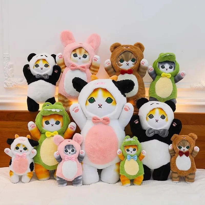 

Kawaii Mofusand Cat Plush Toy, Cute Animal Cosplay Cat Stuffed Doll