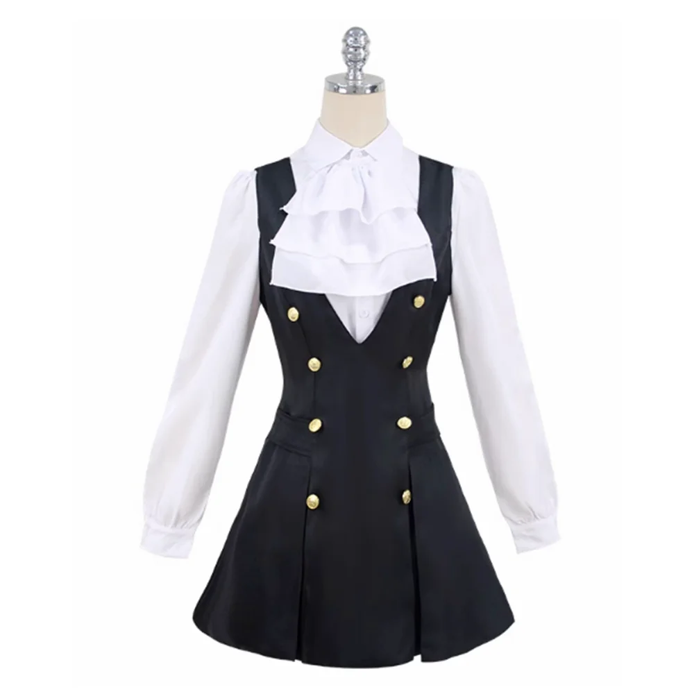 

Unisex Anime Cos Shirakiin Ririchiyo Cosplay Costume Uniform Custom Size