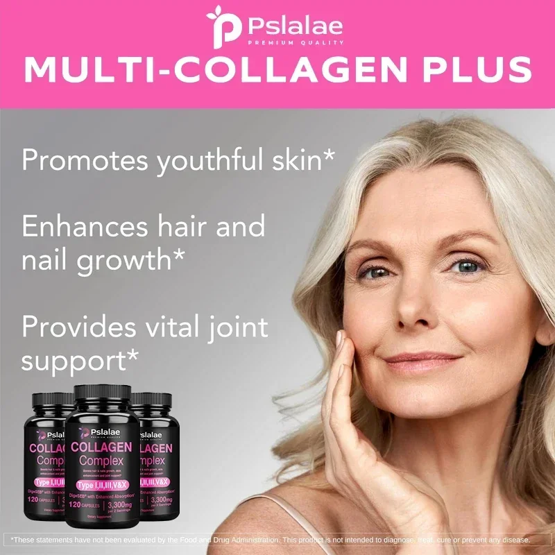 Collagen Complex - Brightens Skin, Promotes Healthy Skin, Hair and Nails