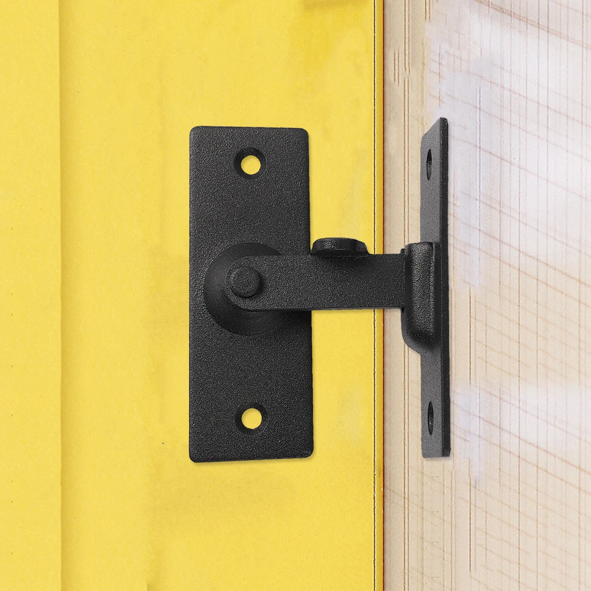 

Stainless Steel Pin Multiple Task Door Lock Latch Bolt Safety Spacious Space 90 Degree for Easy Installation