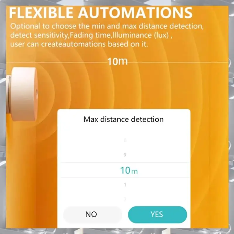 Hot Selling-Zigbee Human Presence Sensor Detector Radar Wave Sensor For Home Security Tuya Smart Human Body Exists Sensor,Zigbee